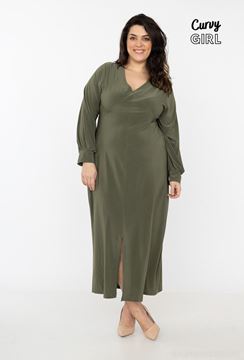 Immagine di PLUS SIZE DRESS WITH PUFF SLEEVE